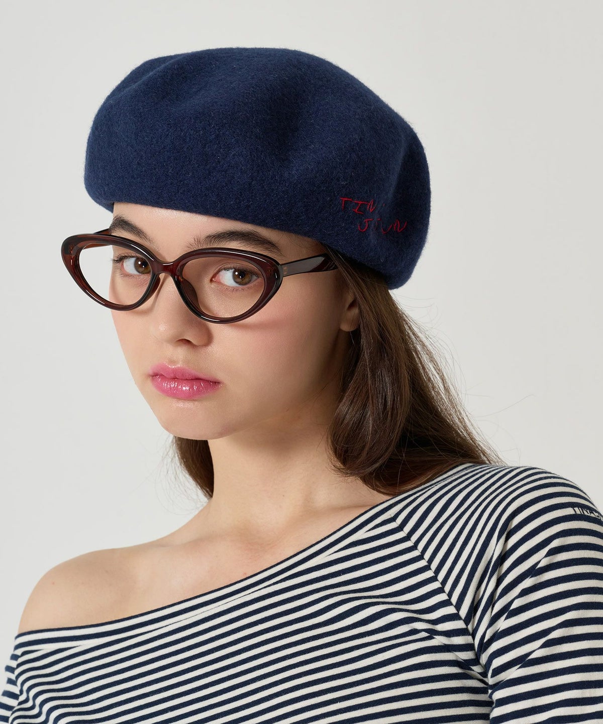 メガネ/アクセサリー/ブラウン