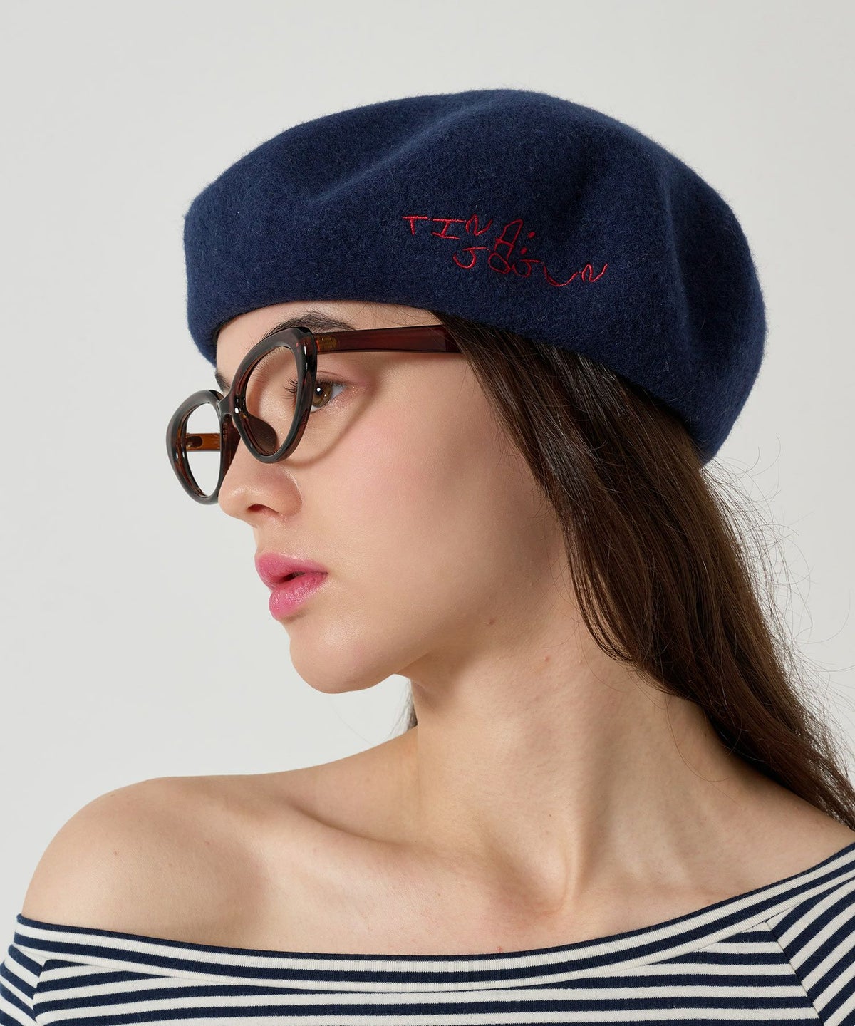 メガネ/アクセサリー/ブラウン