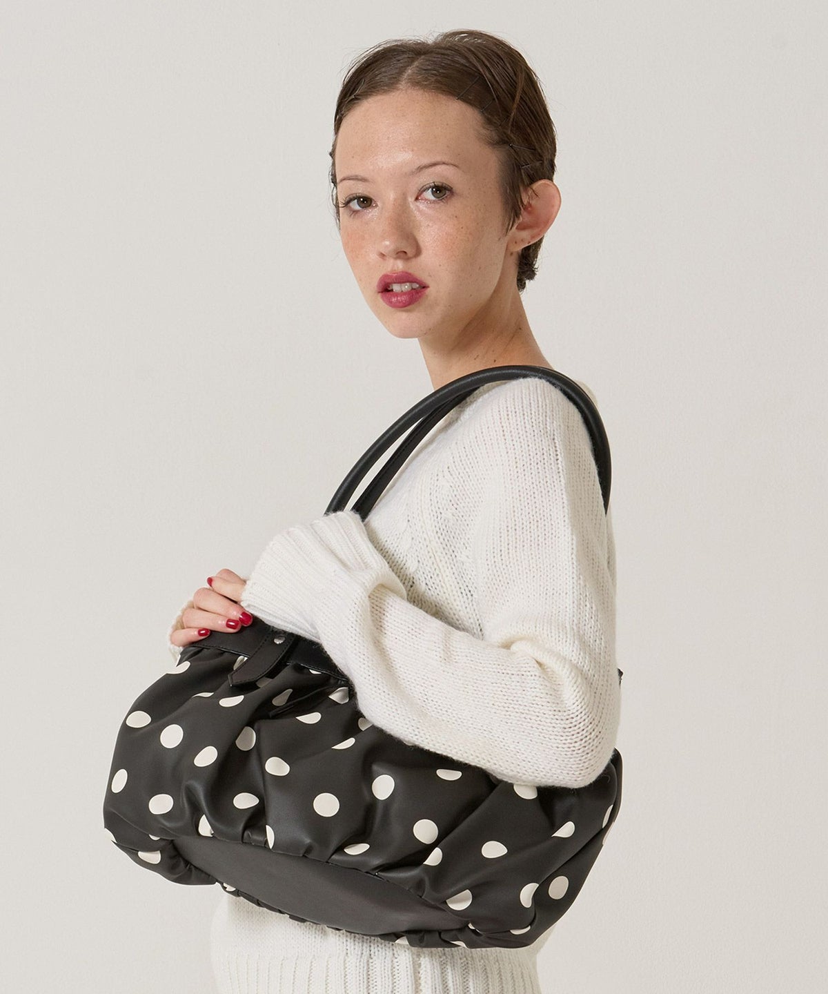 ドット/バッグ/ハンドバッグ