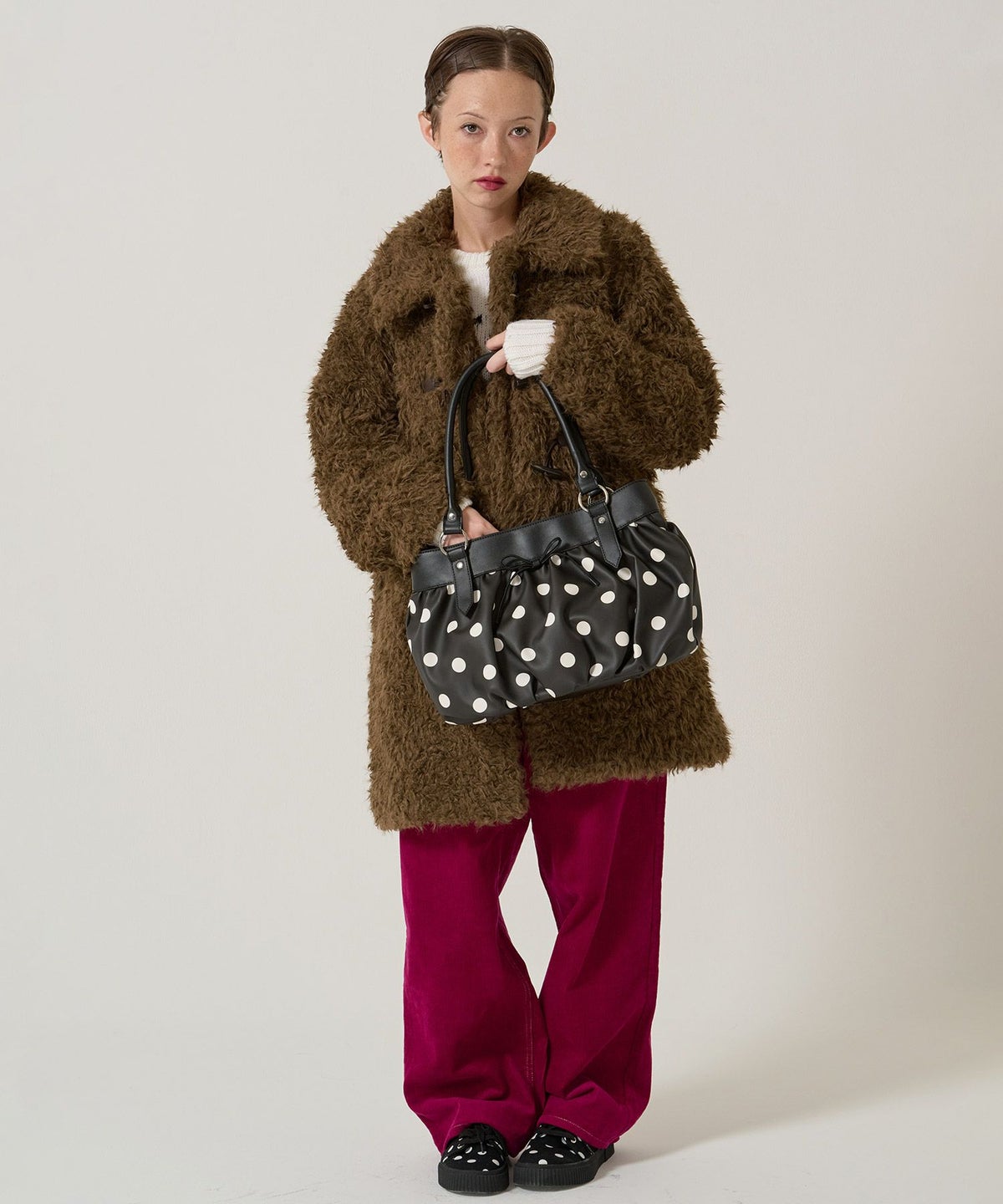 ドット/バッグ/ハンドバッグ