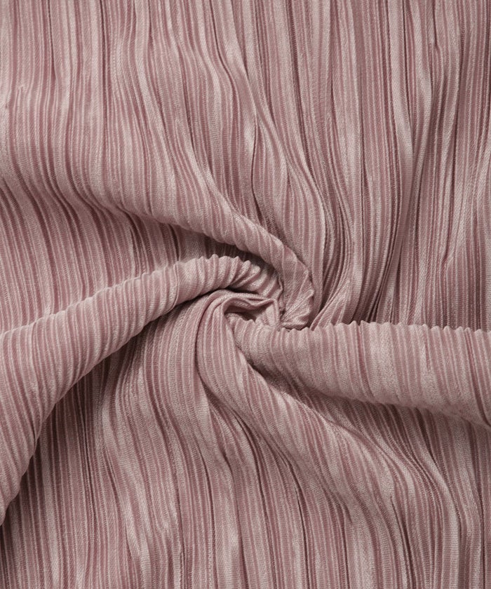 プリーツ ワンピース レディース ロングワンピース プリーツ 半袖 きれいめ 上品 洗える