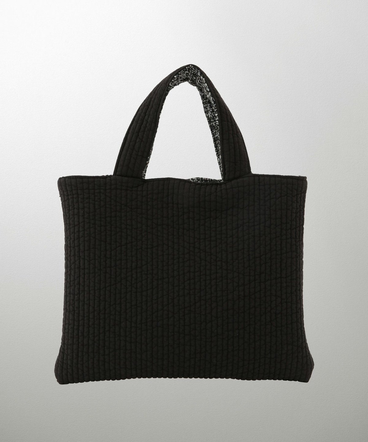 レディース バッグ 無地 ツイード リバーシブル オケージョン 春 夏 秋 冬 ヌビ サブバッグ アイボリー ブラック フリー