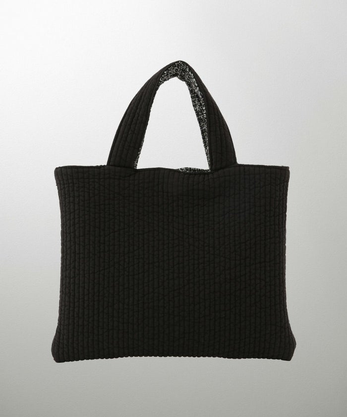 レディース バッグ 無地 ツイード リバーシブル オケージョン 春 夏 秋 冬 ヌビ サブバッグ アイボリー ブラック フリー