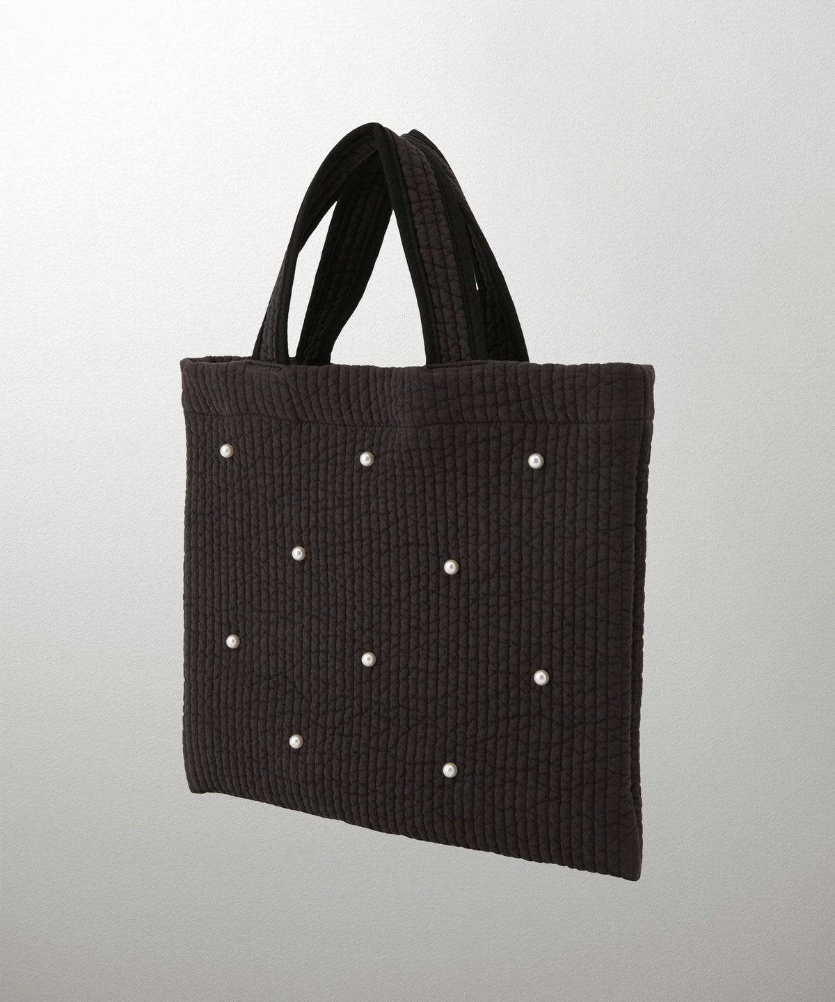 レディース バッグ パール リボン 配色 2way ヌビ 春 夏 秋 冬 サブバッグ きれいめ アイボリー ブラック フリー