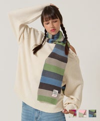  ボーダー/ マフラー/限定