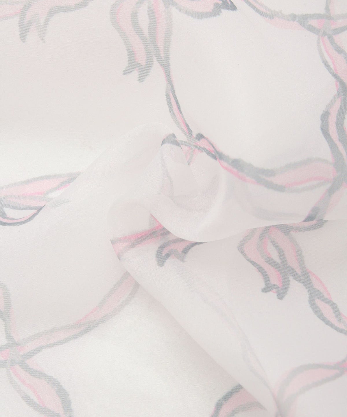 ワンピース ロングワンピース リボン モノクロリボン/ピンクリボン/M