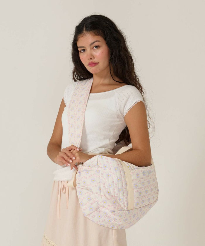 バッグ/トラベル/キルティング/ピンク