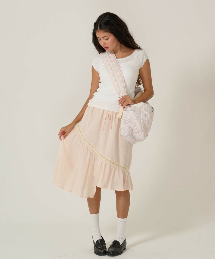 バッグ/トラベル/キルティング/ピンク