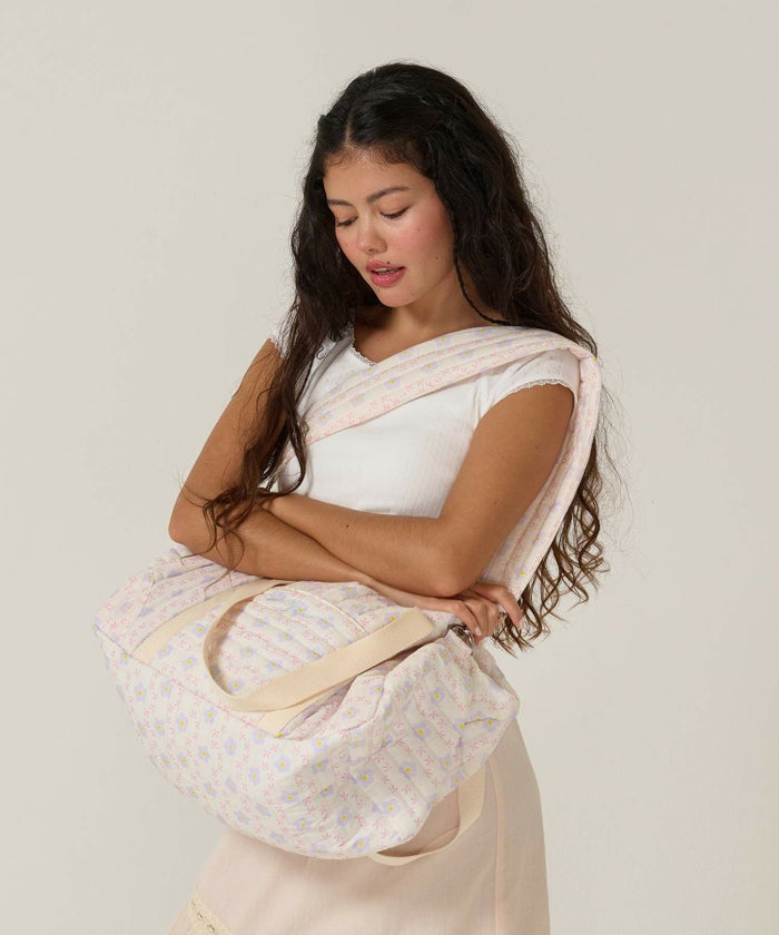 バッグ/トラベル/キルティング/ピンク