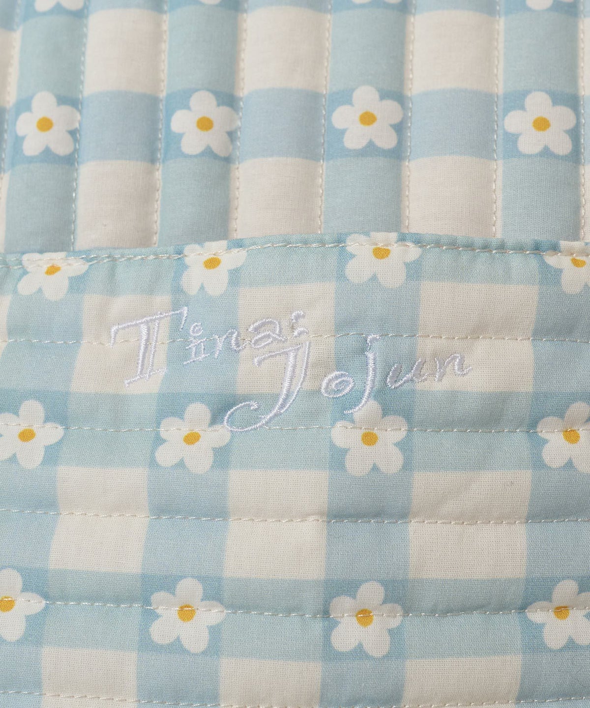 バッグ/トラベル/キルティング/ブルー