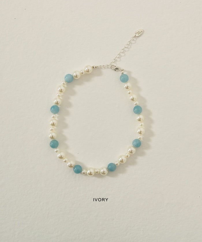 ビーズ/アクセサリー/パール/ネックレス