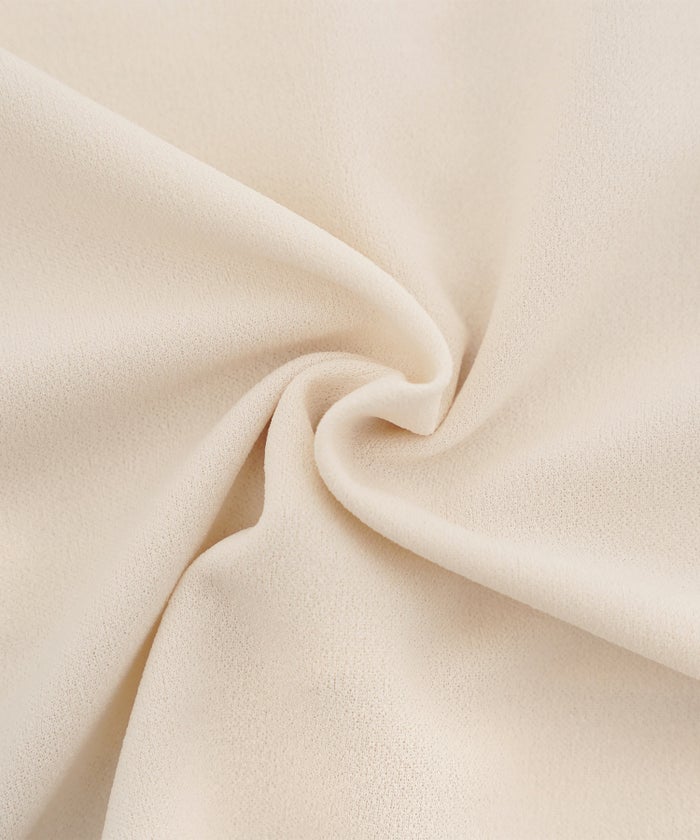 レディースワンピースロング丈リラックス伸縮ノースリーブオフショル風ツイストリボンエレガントフェミニン上品大人カジュアルアイボリーブラックブラウン