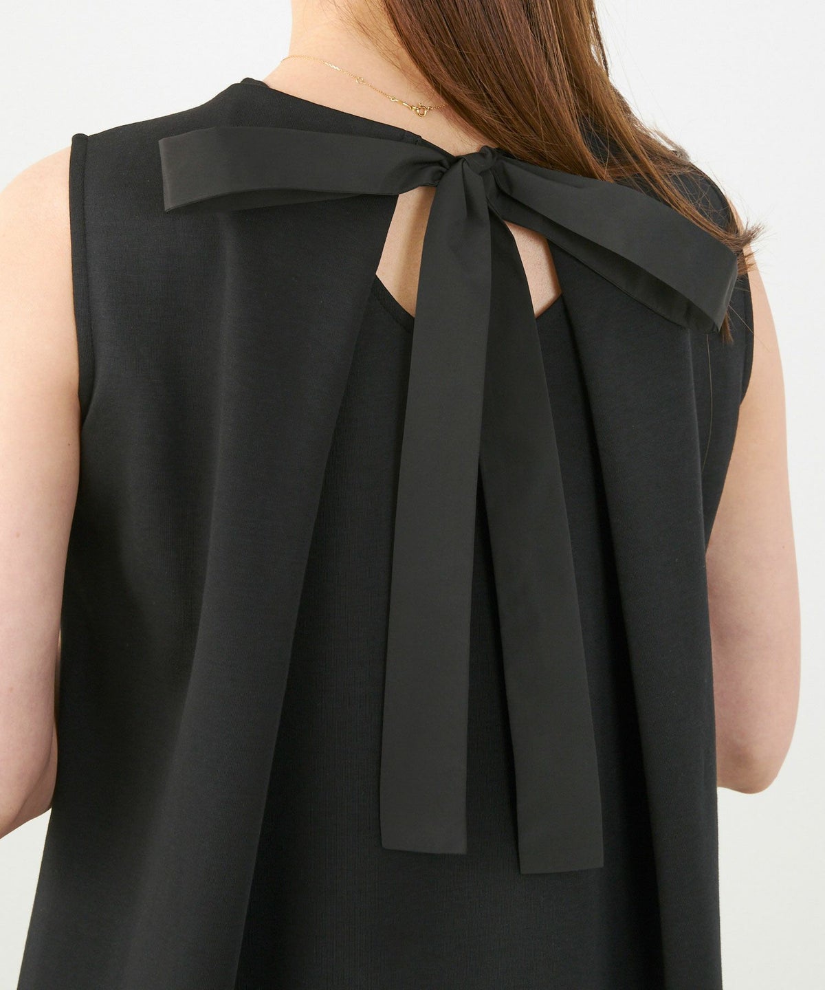 手洗い可かわいい上品きれいめ大人カジュアルシンプルノースリーブ体型カバーフェニミンジョイントスペース