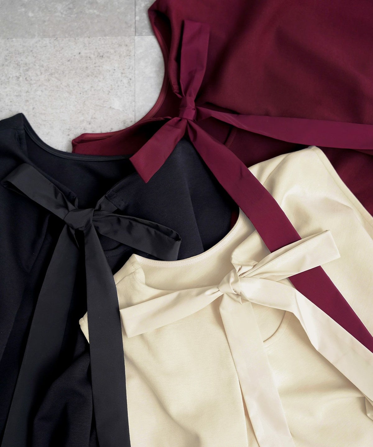 手洗い可かわいい上品きれいめ大人カジュアルシンプルノースリーブ体型カバーフェニミンジョイントスペース