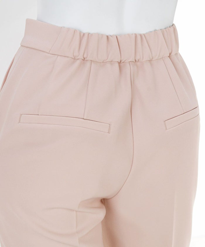 手洗い可上品きれいめ大人カジュアルシンプルオフィスフォーマルオケージョンウエストゴムジョイントスペース