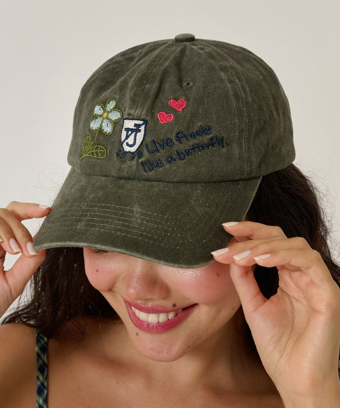 グッズ/キャップ/チャコール/カーキ