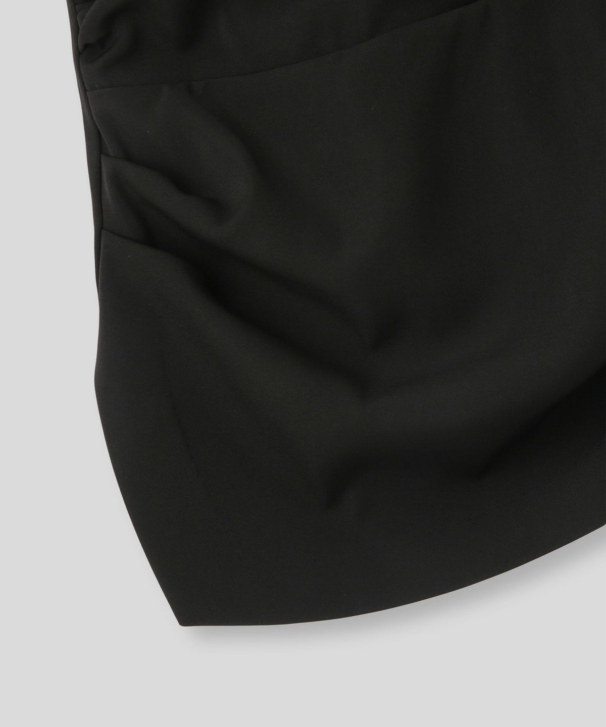 タック ドレープ サテン ベアトップス KINO THE KEI