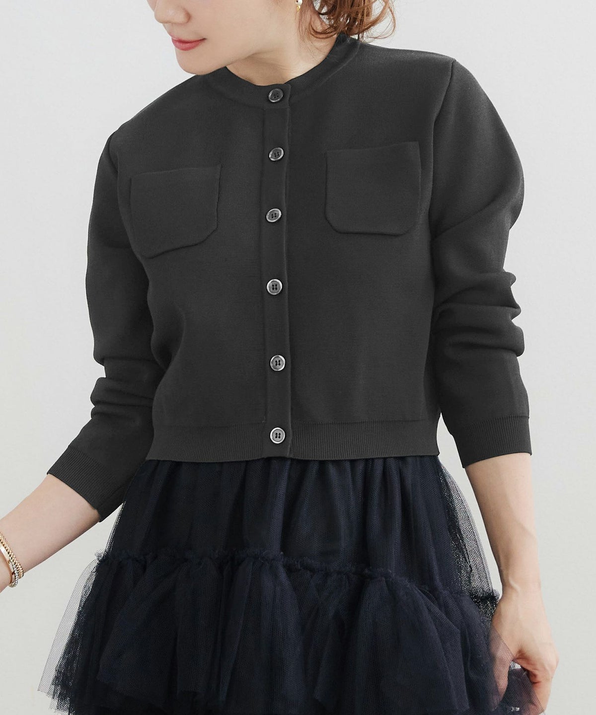 手洗い可セットアップ対応可かわいい上品きれいめ大人カジュアルシンプルオフィスショートジョイントスペース