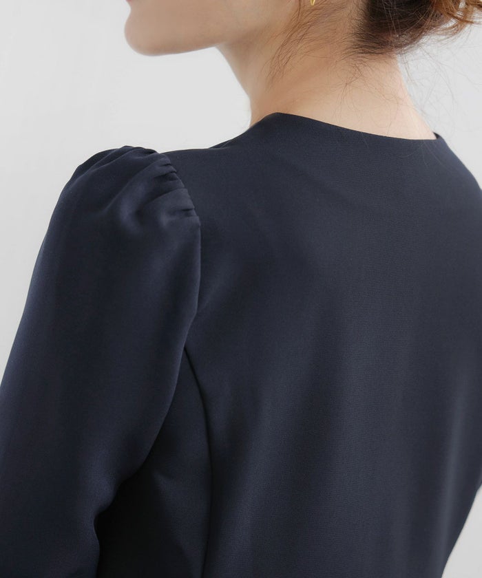 手洗い可セットアップ対応可かわいい上品きれいめ大人カジュアルオフィスフォーマルシンプル体型カバージョイントスペース