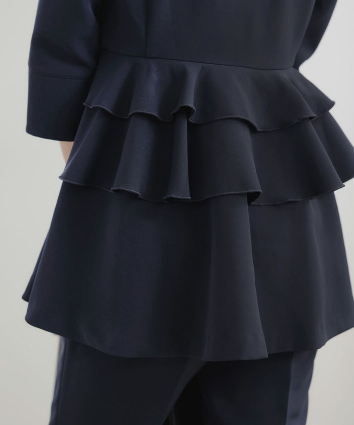 手洗い可セットアップ対応可かわいい上品きれいめ大人カジュアルオフィスフォーマルシンプル体型カバージョイントスペース