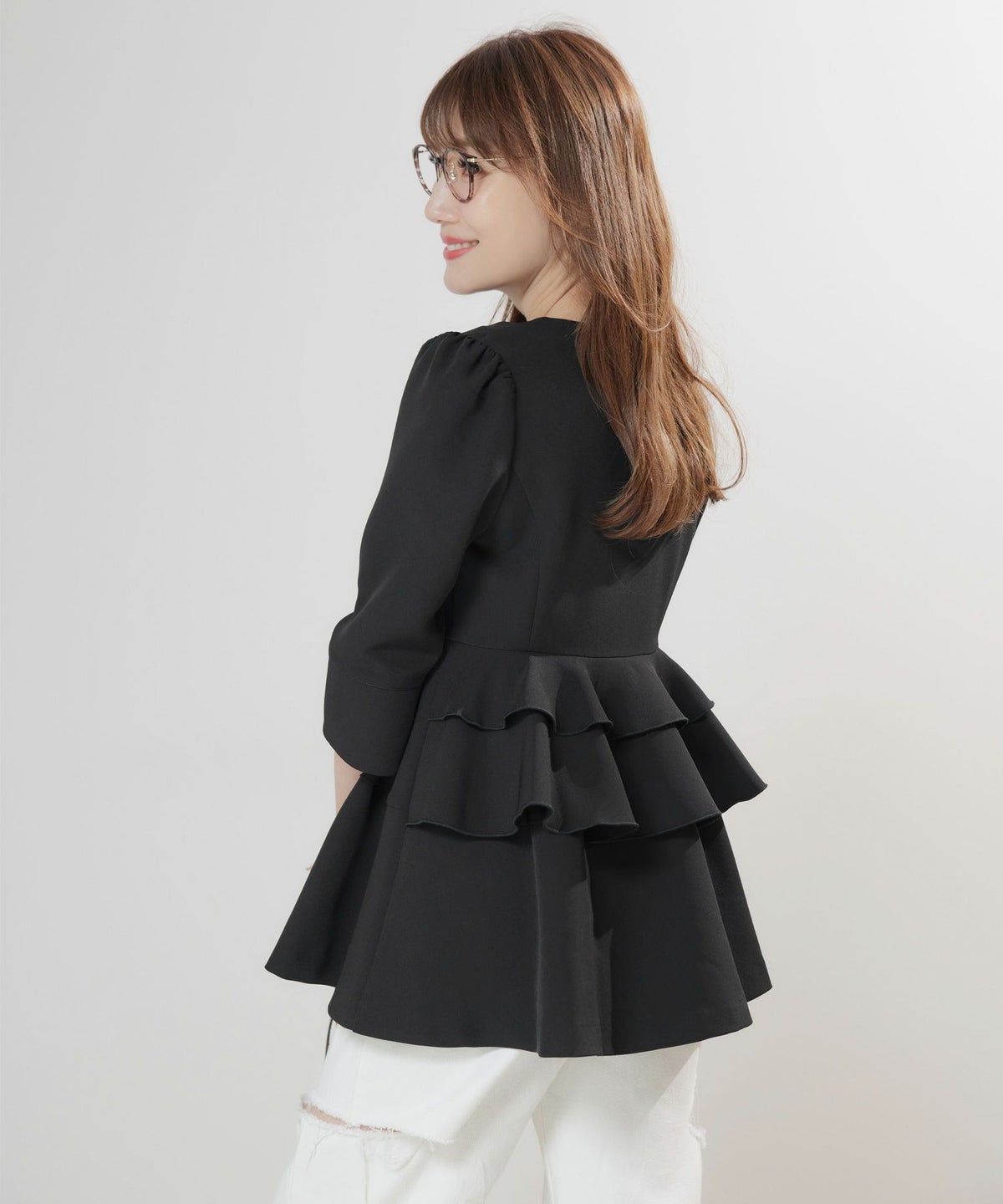 手洗い可セットアップ対応可かわいい上品きれいめ大人カジュアルオフィスフォーマルシンプル体型カバージョイントスペース