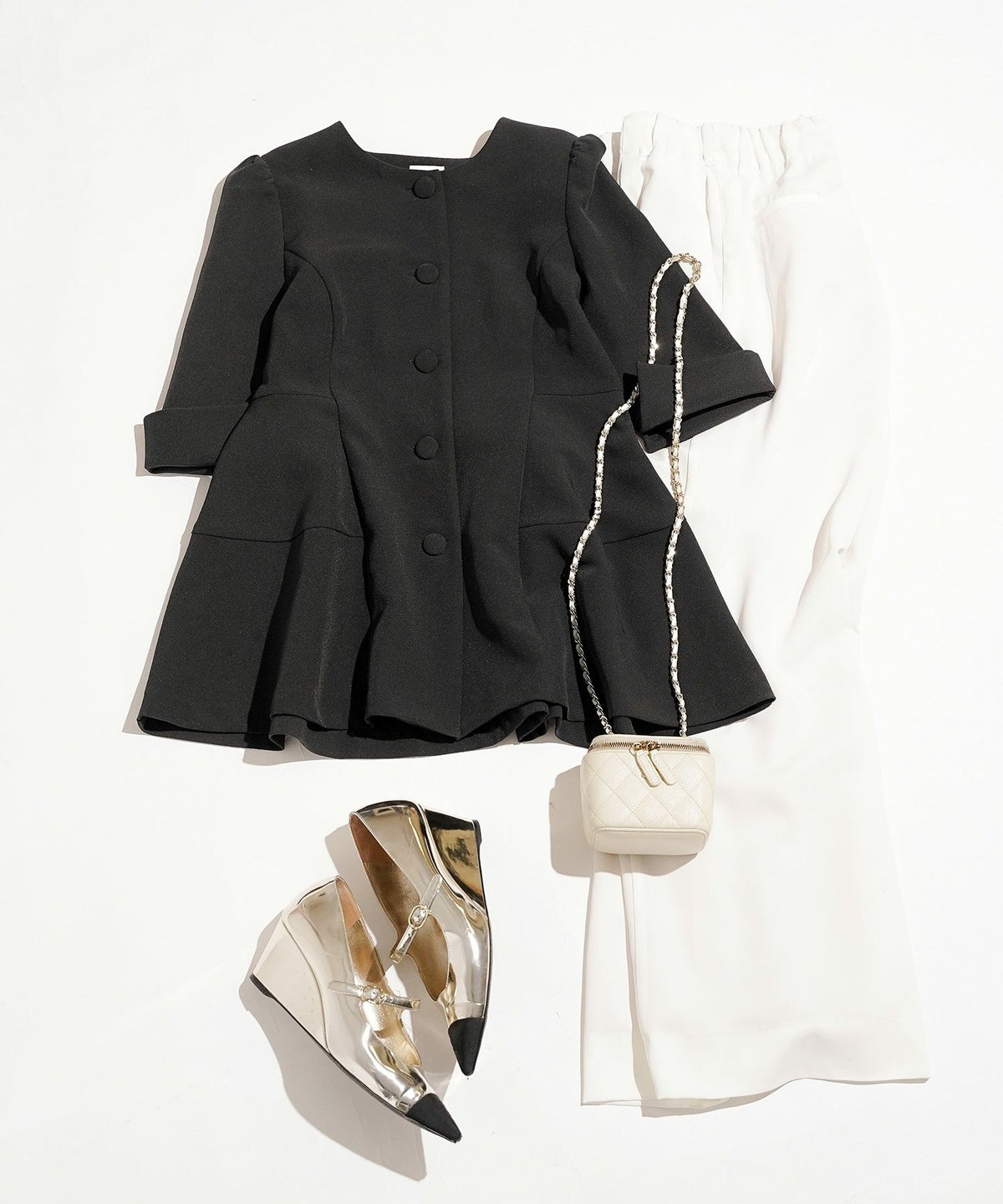 手洗い可セットアップ対応可かわいい上品きれいめ大人カジュアルオフィスフォーマルシンプル体型カバージョイントスペース