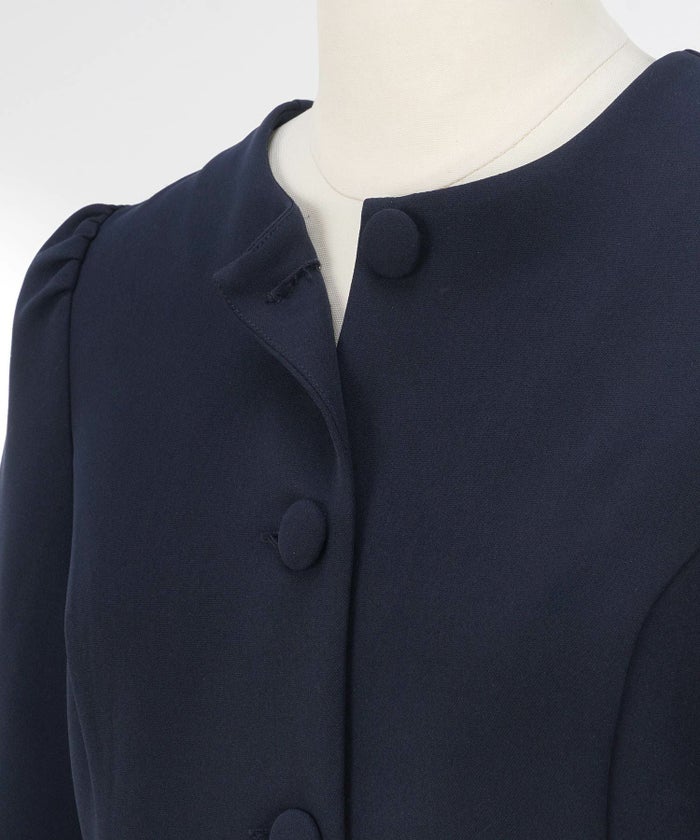 手洗い可セットアップ対応可かわいい上品きれいめ大人カジュアルオフィスフォーマルシンプル体型カバージョイントスペース