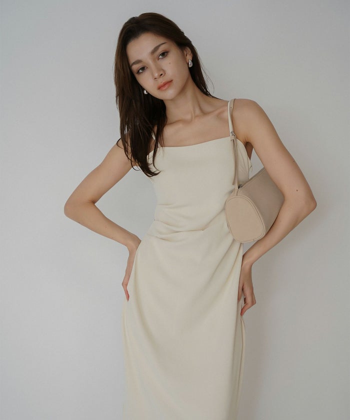 デザイン タック スリット キャミワンピース KINO THE KEI