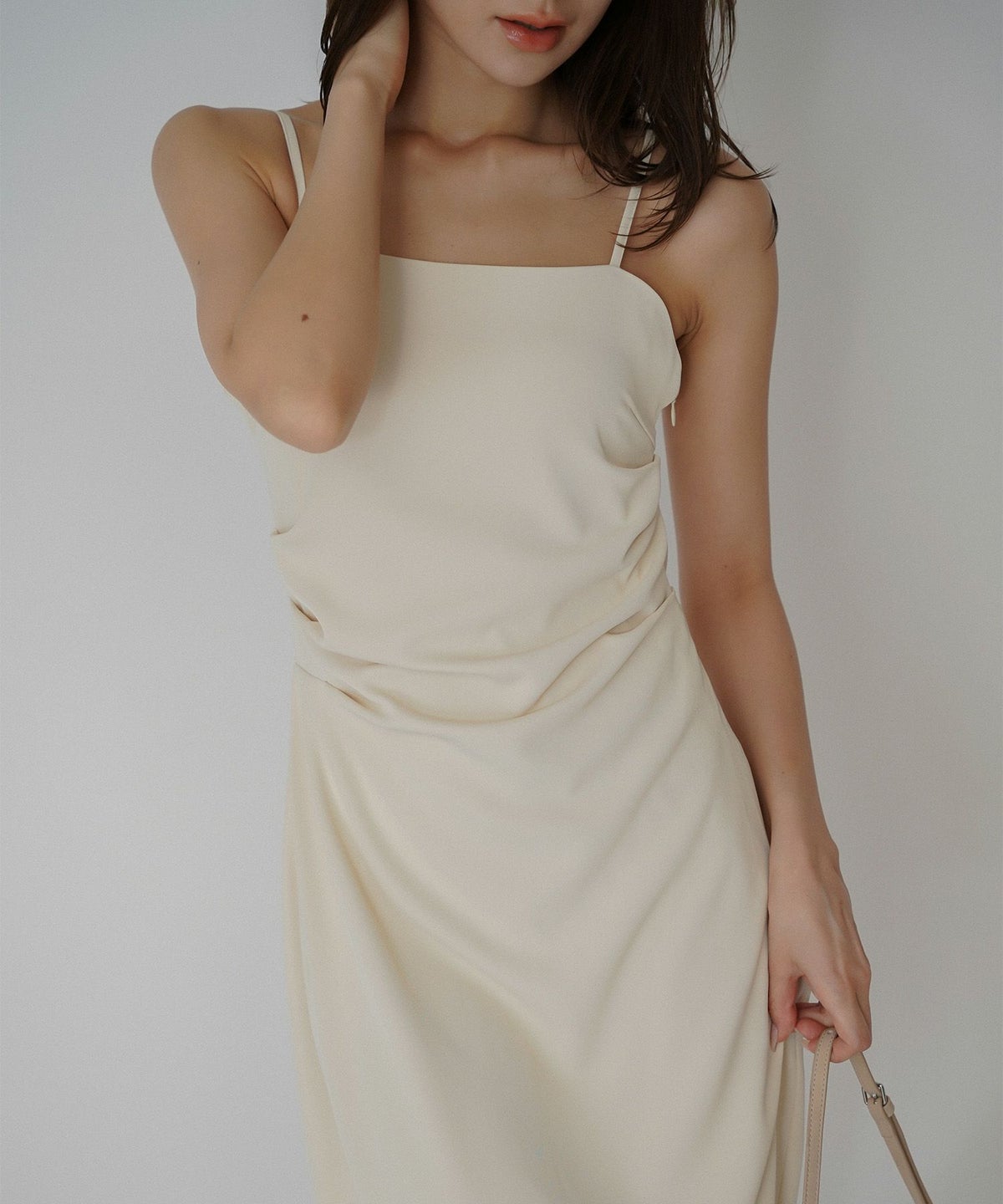 デザイン タック スリット キャミワンピース KINO THE KEI