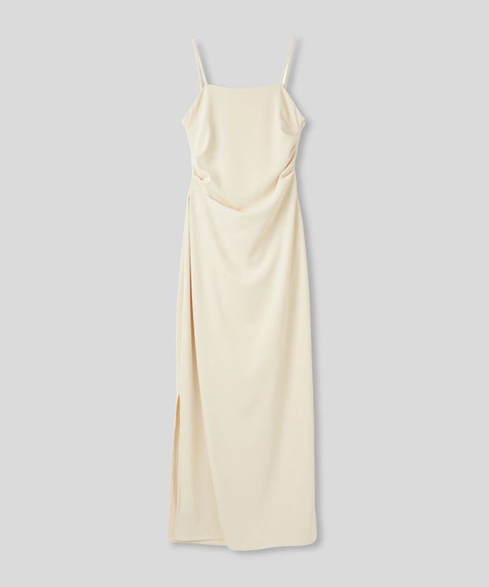 デザイン タック スリット キャミワンピース KINO THE KEI