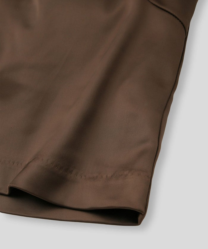 サテン クロップド カップ付き トップス KINO THE KEI