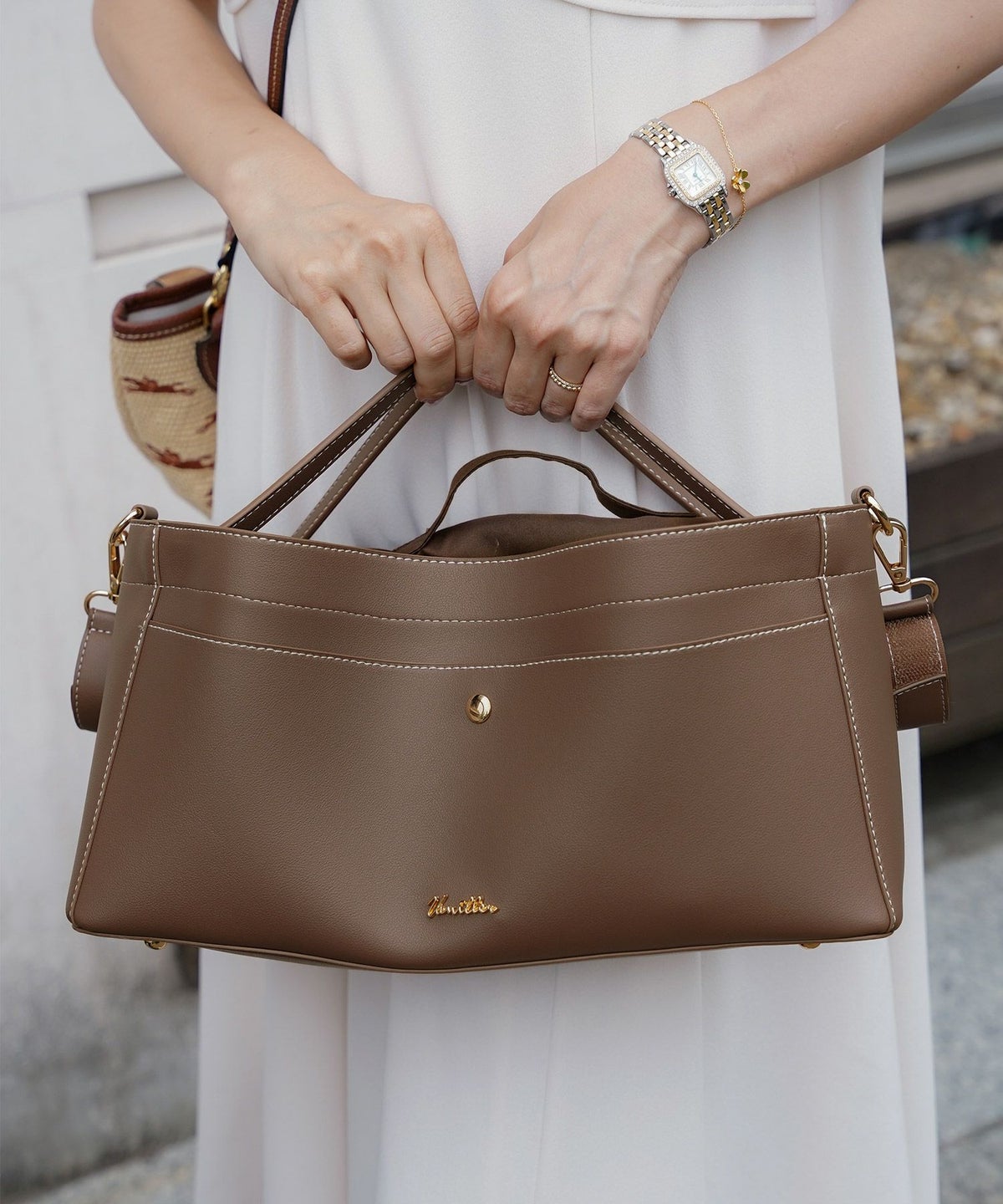 レディースバッグベビーカーバッグバギーバッグ洗えるポケット大容量保冷ペットボトルホルダーごみ入れ持ち運び3WAYベビーカー出産祝いママギフトプレゼントおしゃれペットカートバッグかわいい赤ちゃん新ママ子育て必要なものグレージュブラウン