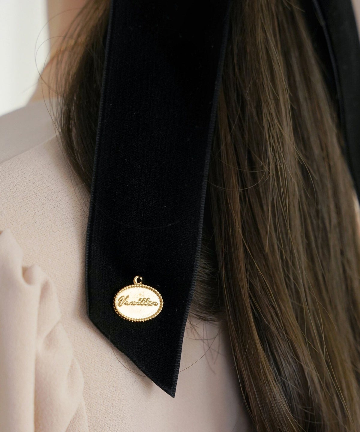 レディースヘアアレンジバレッタへアクリップ髪留めポニーテールハーフアップリボン薔薇花チャーム上品フェミニン