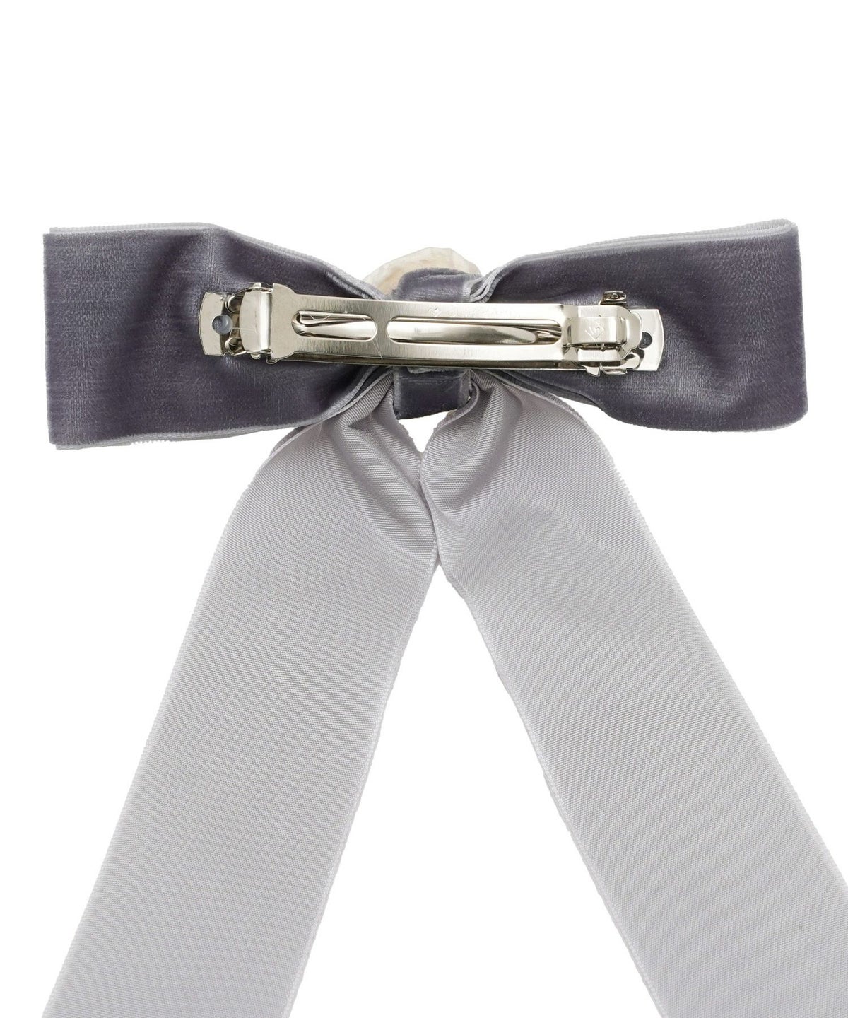 レディースヘアアレンジバレッタへアクリップ髪留めポニーテールハーフアップリボン薔薇花チャーム上品フェミニン