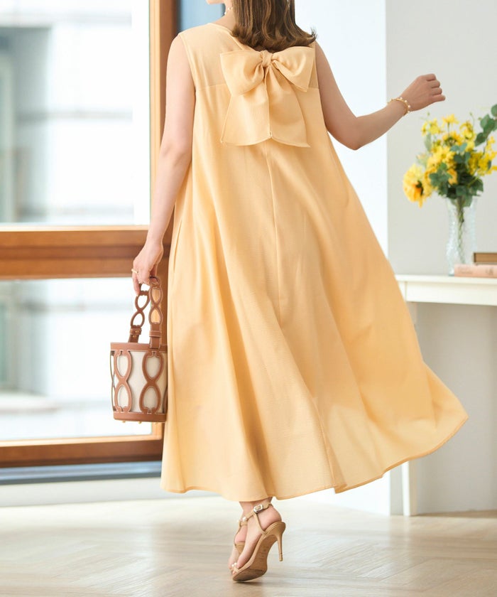 バックリボンサマーワンピースPrimaScherrer全3色｜psc371-0964【1】