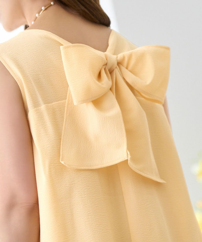 バックリボンサマーワンピースPrimaScherrer全3色｜psc371-0964【1】