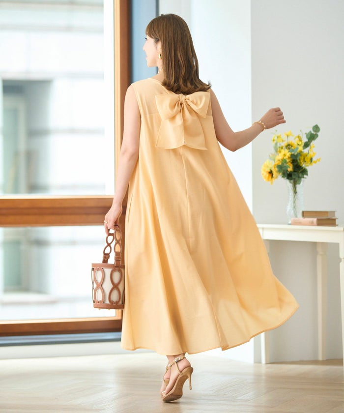 バックリボンサマーワンピースPrimaScherrer全3色｜psc371-0964【1】