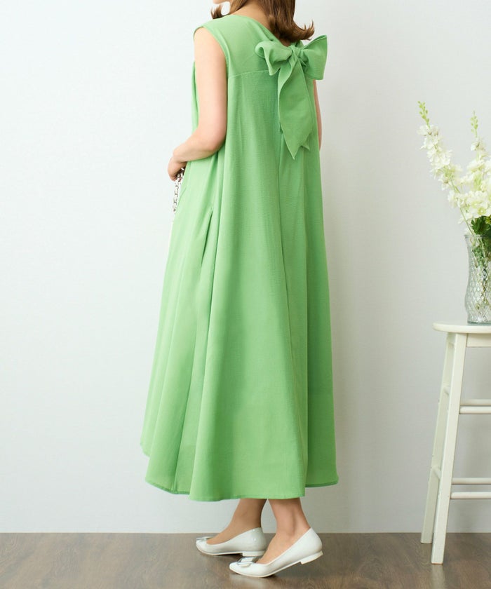 バックリボンサマーワンピースPrimaScherrer全3色｜psc371-0964【1】