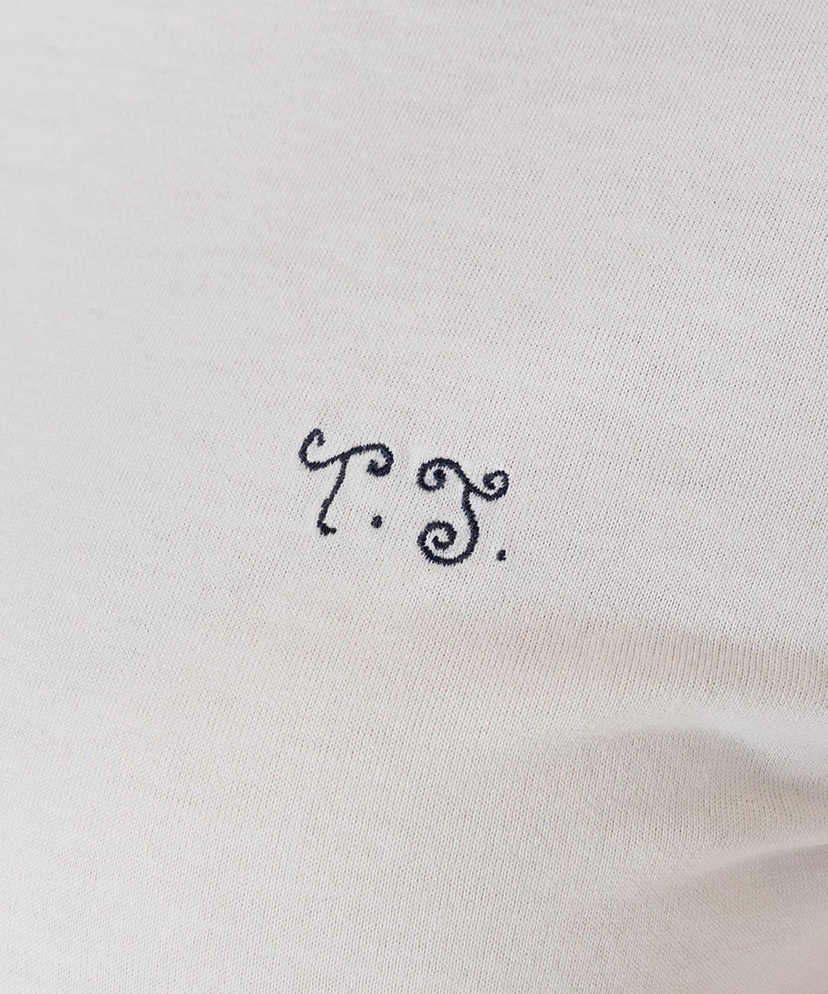 ノベルティ/Tシャツ/刺繍/ホワイト