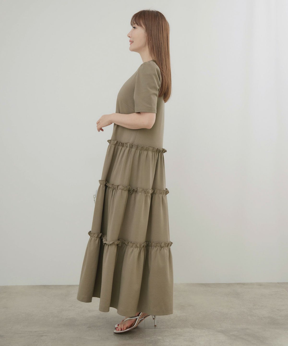 手洗い可かわいい上品きれいめ大人カジュアルシンプルリラックス旅行体型カバージョイントスペース