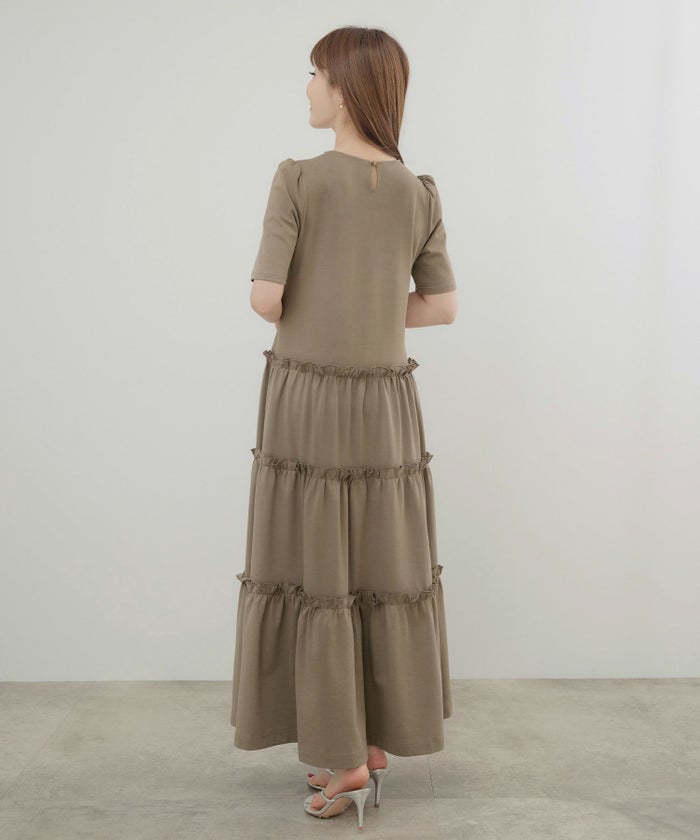 手洗い可かわいい上品きれいめ大人カジュアルシンプルリラックス旅行体型カバージョイントスペース