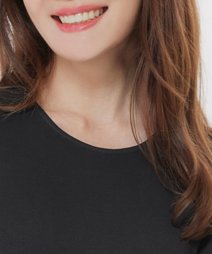 手洗い可かわいい上品きれいめ大人カジュアルシンプルリラックス旅行体型カバージョイントスペース