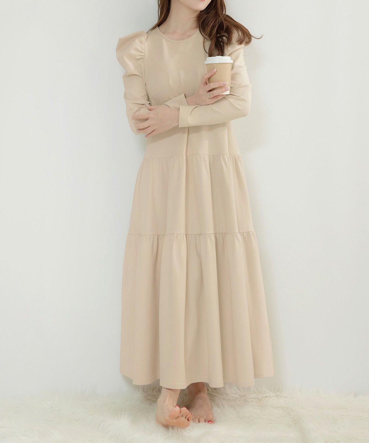 手洗い可 かわいい 上品 きれいめ 大人カジュアル シンプル リラックス 旅行 ルームウェア 体型カバー ジョイントスペース