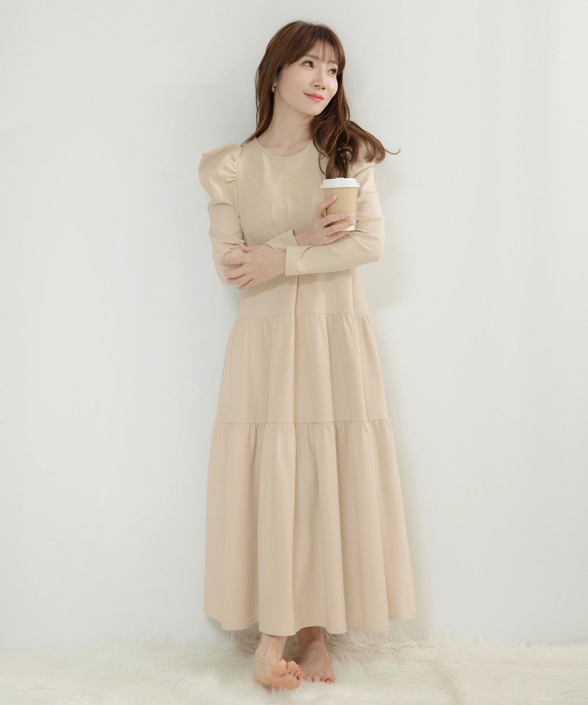 手洗い可 かわいい 上品 きれいめ 大人カジュアル シンプル リラックス 旅行 ルームウェア 体型カバー ジョイントスペース