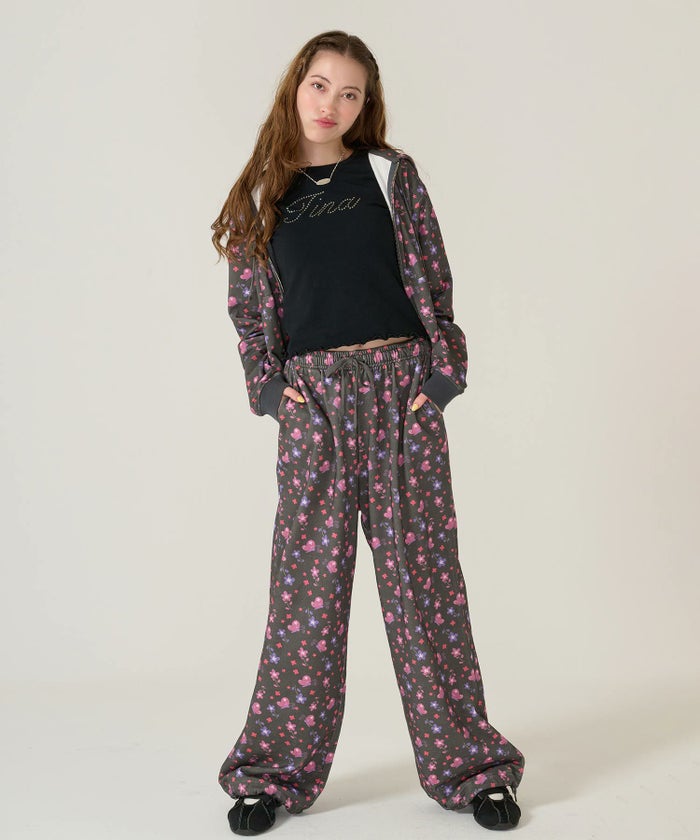 ラインストーン/ Tシャツ /トップス/ブラック