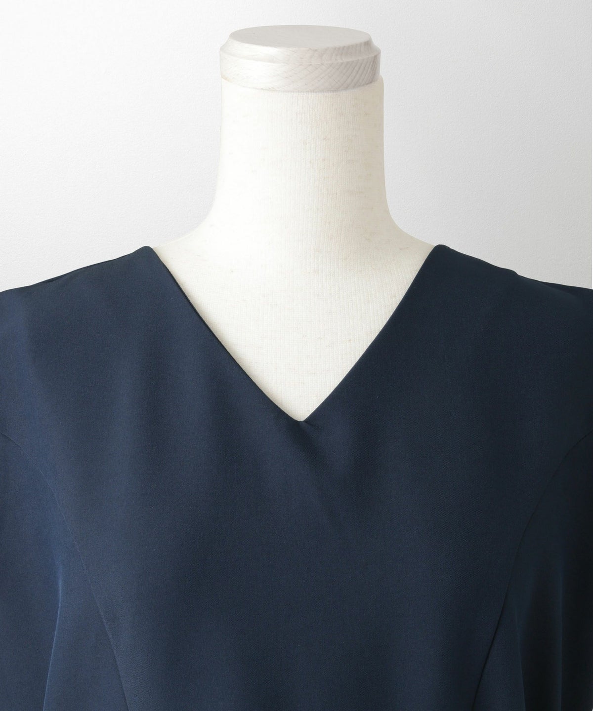 レディース 夏 サマーワンピース 薄手 ドロスト きれいめ 洗える/ホワイト/ネイビー/ブラック/S/M/前後2way/ノースリーブ