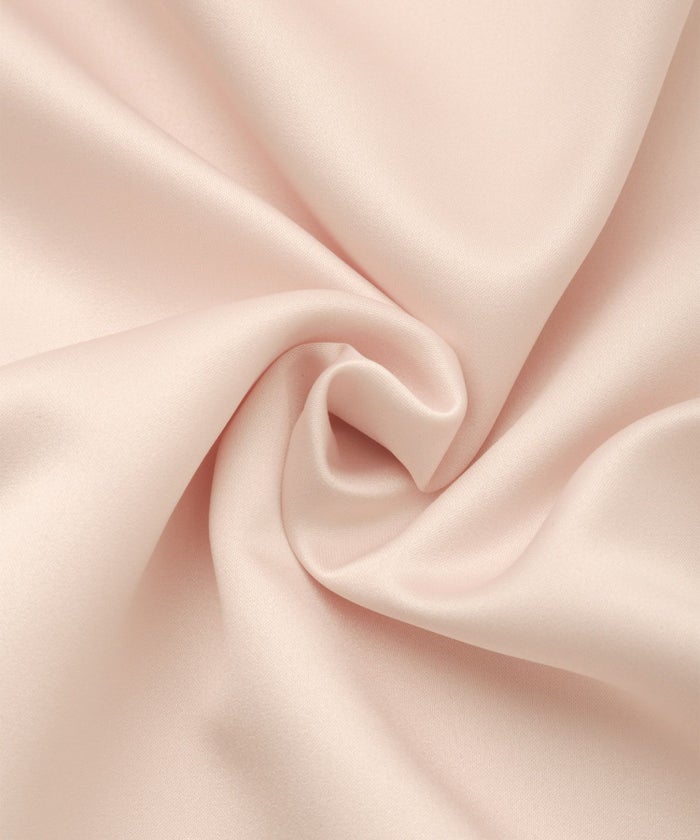 2way サテン ブラウス HUIT アイボリー/ピンク/ブラック/M/前後2way/半袖