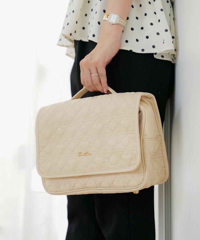 バッグ小物旅行ポーチトラベルポーチ吊り下げ旅行用洗面用具トイレサニタリーバッグ大容量撥水フック付きトラベルおしゃれメッシュポケット多機能仕分けゴムバンドコテヘアアイロンベージュピンクモカブラウン