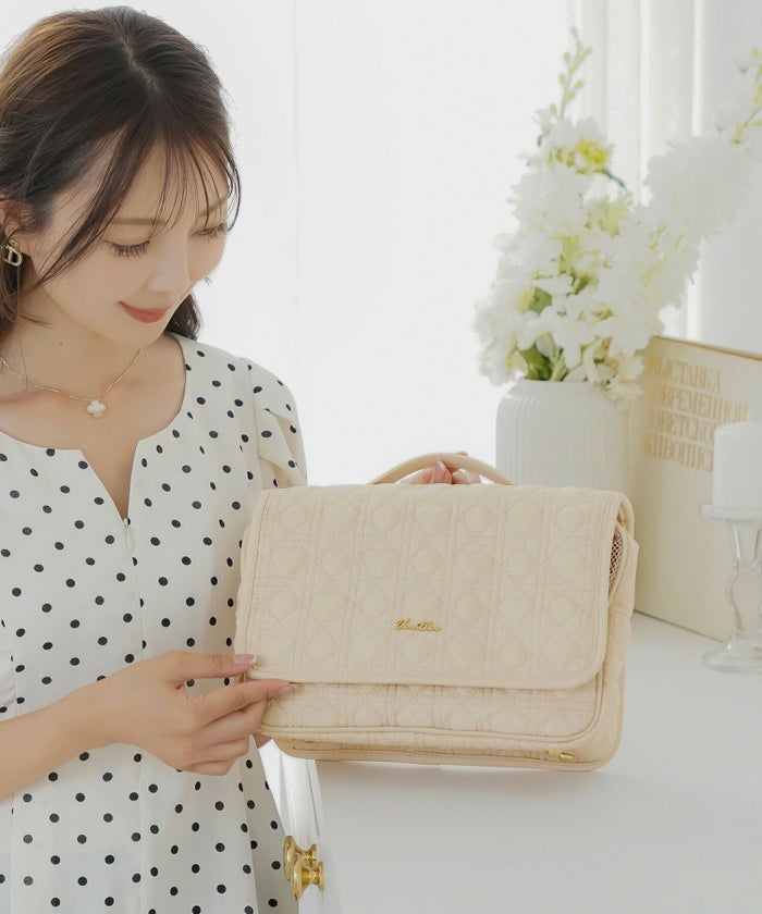 バッグ小物旅行ポーチトラベルポーチ吊り下げ旅行用洗面用具トイレサニタリーバッグ大容量撥水フック付きトラベルおしゃれメッシュポケット多機能仕分けゴムバンドコテヘアアイロンベージュピンクモカブラウン