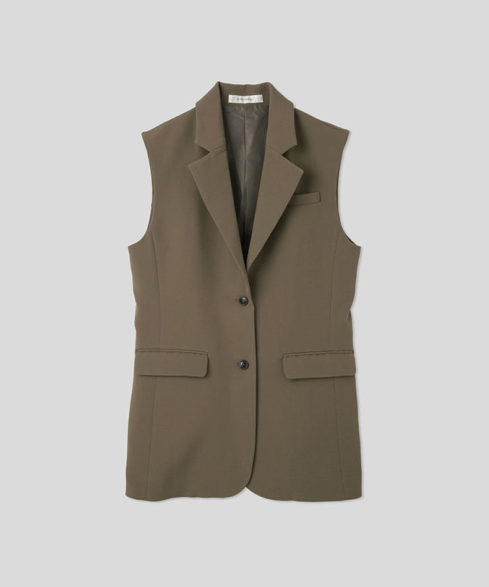 オーバー ショルダー ジレ KINO THE KEI 全3色｜ktk231-0104【1】